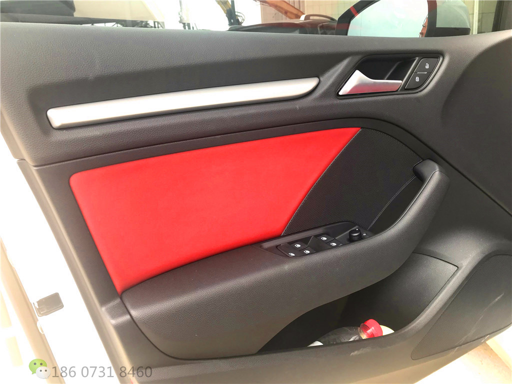 奥迪A391短视频APP黄色，奥迪A3方向盘手缝